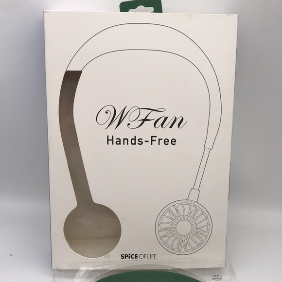 W Fan Original Hands-Free-Spice of Life Portable Neck-Fan Color Khaki - Picture 5 of 6